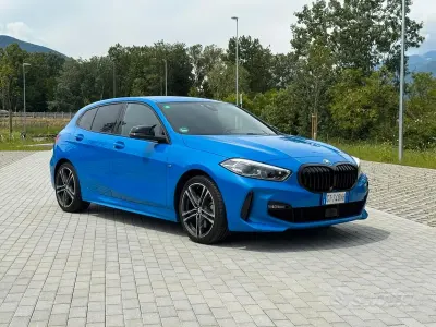 Usata BMW 120 M Sport 190 CV (139 kW) 2022 Blu Utilitaria
