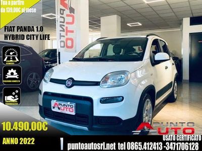 Usata Fiat Panda City Life 2022 Bianco Utilitaria