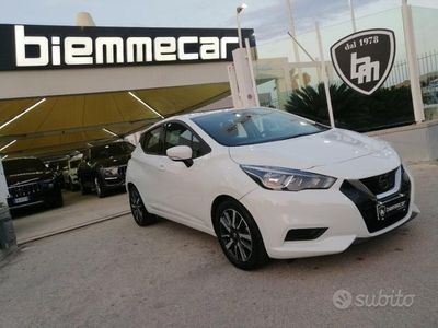 Usata Nissan Micra Tekna 90 CV (66 kW) 2019 Bianco pastello Utilitaria