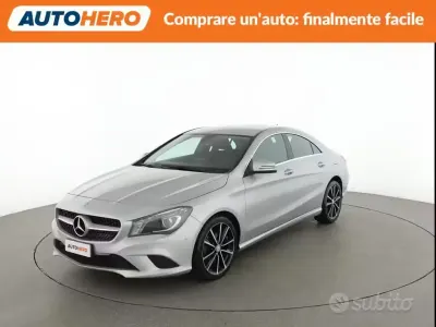 Usata Mercedes CLA200 136 CV (100 kW) 2016 Argento Berlina