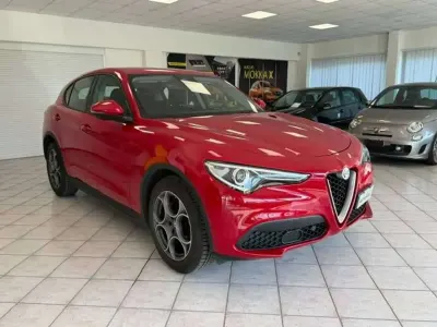 Brugt Alfa Romeo Stelvio 160 HK (117 kW) 2021 Rød SUV
