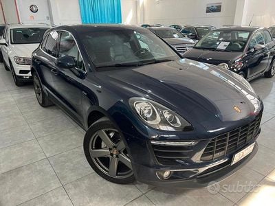 Usata Porsche Macan 250 CV (183 kW) 2015 Blu SUV