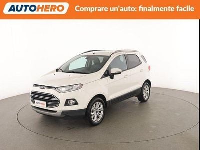 Usata Ford Ecosport Titanium 125 CV (91 kW) 2017 Bianco SUV