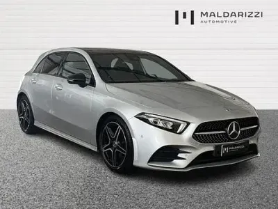 Usata Mercedes A200 Premium 150 CV (110 kW) 2021 Argento Utilitaria