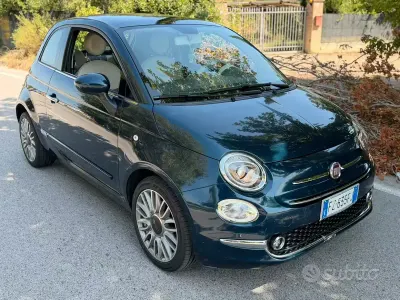 Usata Fiat 500 69 CV (50 kW) 2017 Bluazzurro Utilitaria