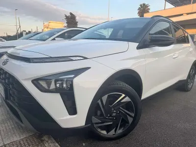Usata Hyundai Bayon 84 CV (61 kW) 2024 Bianco SUV