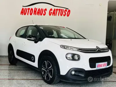 Usata Citroën C3 Shine 75 CV (55 kW) 2018 Bianco Utilitaria