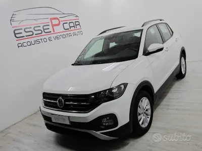 Usata VW T-Cross Style 95 CV (69 kW) 2020 Bianco SUV