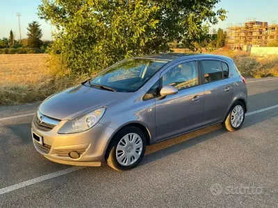 Usata Opel Corsa Club 75 CV (55 kW) 2010 Grigio Utilitaria