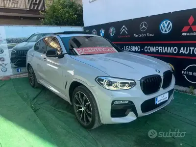 Usata BMW X4 M Sport 190 CV (139 kW) 2021 Grigio SUV