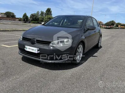 Usata VW Golf VII Highline 140 CV (102 kW) 2014 Grigio Utilitaria