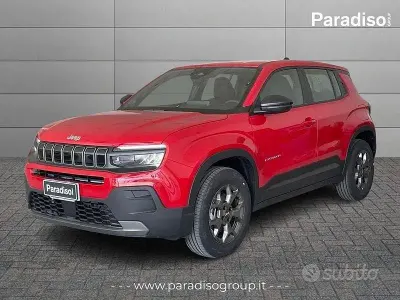 Nuova Jeep Avenger Longitude 110 CV (80 kW) 2026 Rosso SUV