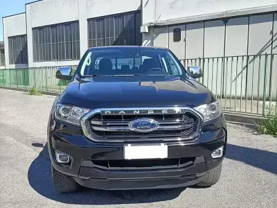 Brugt Ford Ranger XLT 170 HK (125 kW) 2021 Sort Pickup / Ladvogn