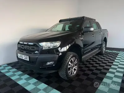 Usata Ford Ranger Wildtrack 160 CV (117 kW) 2018 Nero Pick-up