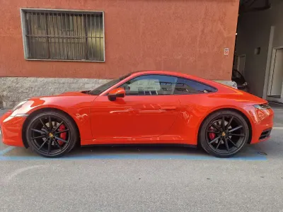 Usata Porsche 911 Carrera S Sport 450 CV (330 kW) 2020 Arancione Coupé
