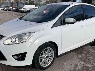 Usata Ford C-MAX 100 CV (73 kW) 2014 Bianco Monovolume