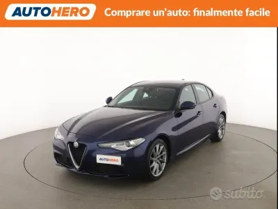 Usata Alfa Romeo Giulia Super 160 CV (117 kW) 2018 Blu Berlina