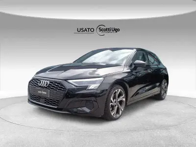 Usata Audi A3 Sportback Advanced 116 CV (85 kW) 2023 Nero Utilitaria