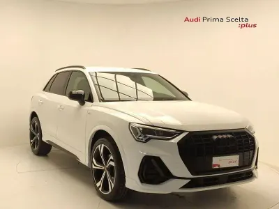 Usata Audi Q3 S-Line 150 CV (110 kW) 2022 Bianco ibis SUV