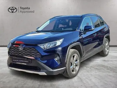 Usata Toyota RAV4 Hybrid 218 CV (160 kW) 2021 Blu SUV