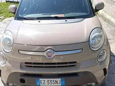Usata Fiat 500L Trekking 105 CV (77 kW) 2015 Beige Monovolume