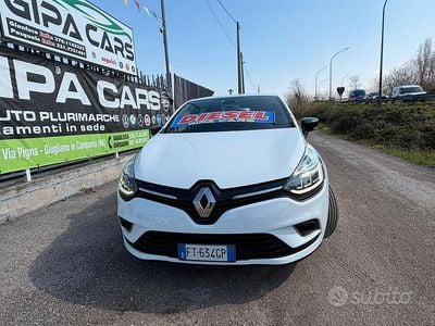 Usata Renault Clio IV 75 CV (55 kW) 2019 Bianco Berlina