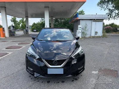 Usata Nissan Micra N-Connecta 90 CV (66 kW) 2018 Nero Utilitaria