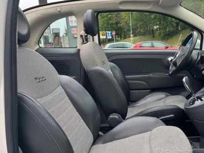 Usata Fiat 500C Lounge 69 CV (50 kW) 2014 Bianco Cabrio