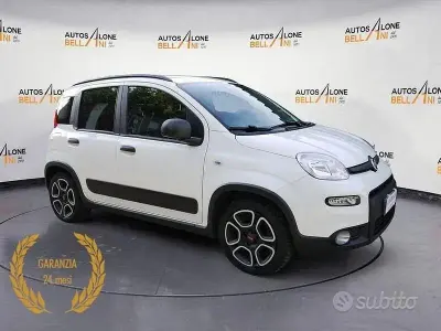 Usata Fiat Panda City Life 69 CV (50 kW) 2022 Bianco Utilitaria
