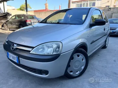 Gebraucht Opel Corsa Enjoy 75 PS (55 kW) 2003 Grau Kleinwagen