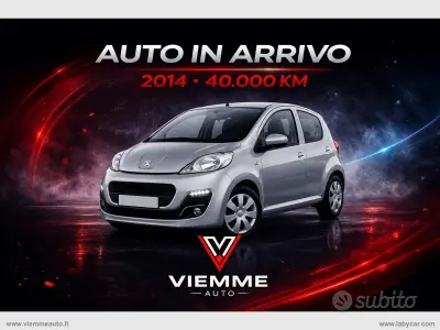 Usata Peugeot 107 Access 68 CV (50 kW) 2014 Utilitaria
