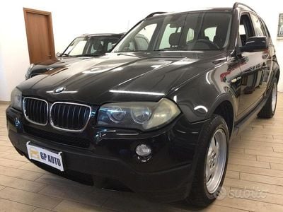 Usata BMW X3 150 CV (110 kW) 2007 Nero SUV