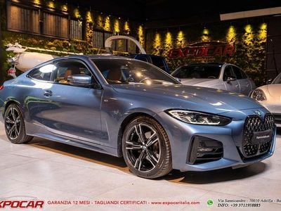 Usata BMW 420 M Sport 190 CV (139 kW) 2021 Blu Coupé