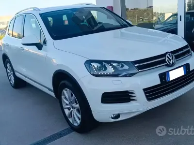 Usata VW Touareg Sport 204 CV (150 kW) 2013 Bianco SUV