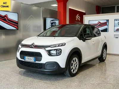 Usata Citroën C3 Feel 83 CV (61 kW) 2021 Bianco Utilitaria