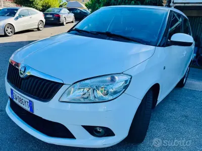 Usata Skoda Fabia Monte Carlo 69 CV (50 kW) 2014 Bianco Berlina