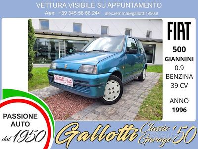 Usata Fiat Cinquecento 39 CV (28 kW) 1996 Blu/azzurro Utilitaria