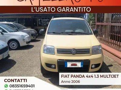 Usata Fiat Panda 4x4 Climbing 69 CV (50 kW) 2006 Giallo Utilitaria