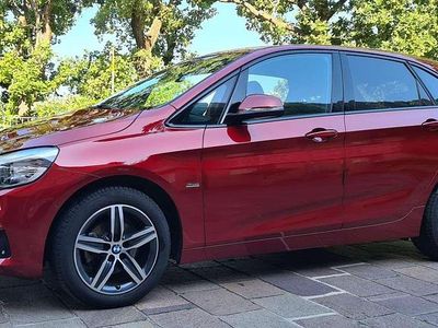 Usata BMW 218 Active Tourer Sport Line 150 CV (110 kW) 2016 Rosso Monovolume