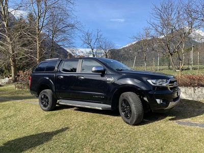 Usata Ford Ranger Limited 200 CV (147 kW) 2019 Nero Pick-up