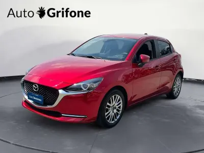 Usata Mazda 2 Exclusive 90 CV (66 kW) 2020 Rosso Berlina