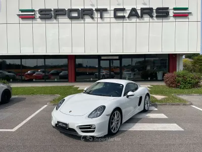 Usata Porsche Cayman 275 CV (202 kW) 2014 0q bianco Coupé