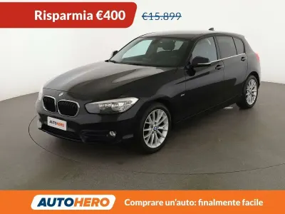 Brugt BMW 118 Sport Line 136 HK (100 kW) 2016 Sort Hatchback
