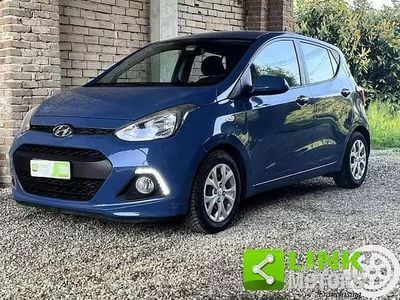 Usata Hyundai i10 Comfort 66 CV (48 kW) 2016 Blu Utilitaria