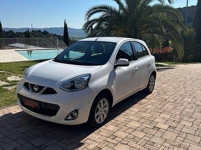 Usata Nissan Micra Acenta 80 CV (58 kW) 2015 Bianco Utilitaria