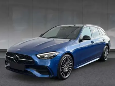 Usata Mercedes C220 AMG Line Premium 200 CV (147 kW) 2023 Blu/azzurro SUV