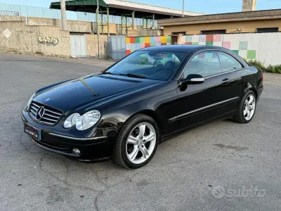 Usata Mercedes CLK240 Avantgarde 163 CV (119 kW) 2004 Nero Coupé