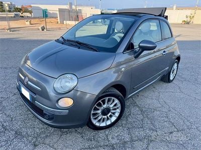 Usata Fiat 500C Lounge 69 CV (50 kW) 2012 Grigio Cabrio