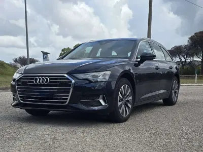 Usata Audi A6 Sport 204 CV (150 kW) 2021 Blu/azzurro Station wagon