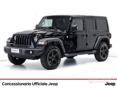 Usata Jeep Wrangler Unlimited Sport 272 CV (200 kW) 2021 Nero SUV